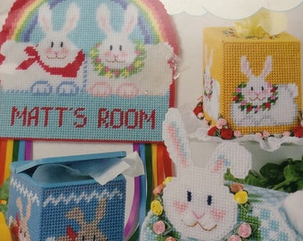 Plastic Canvas Bunnies for Babies Book by ASON