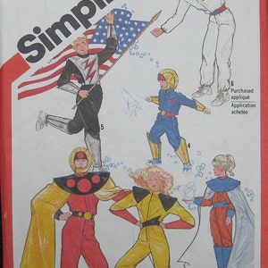 Simplicity Halloween Childrens Costume Pattern 5299