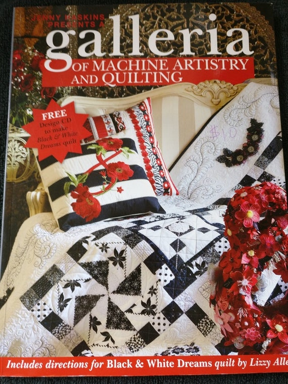 Galleria,Jenny Haskins quilting book,quilting magazine,Bernina 8