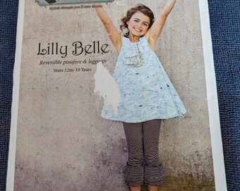 Violette Field Threads Lilly Belle Girls Pinafore Leggings Pattern