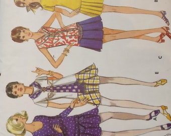 Vintage Butterick Junior Teen Dress Pattern 5682