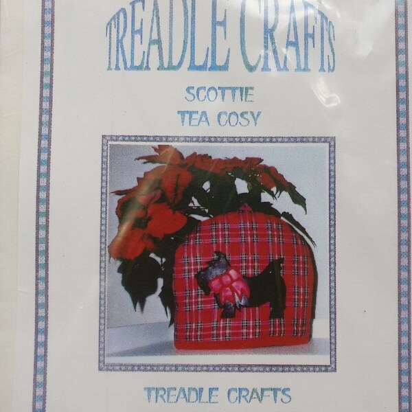 Scottie Tea Cosy Pattern By Treadle Crafts