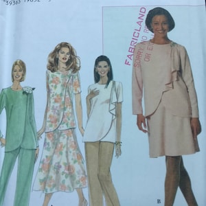 Simplicity Misses Dress Top Pants Pattern 7427 Plus Size