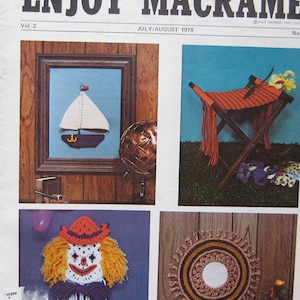 Profitez de Magazine en macramé