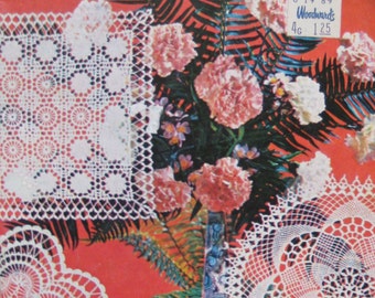 vintage Popular Crochet Doilies Pattern Book par Lily