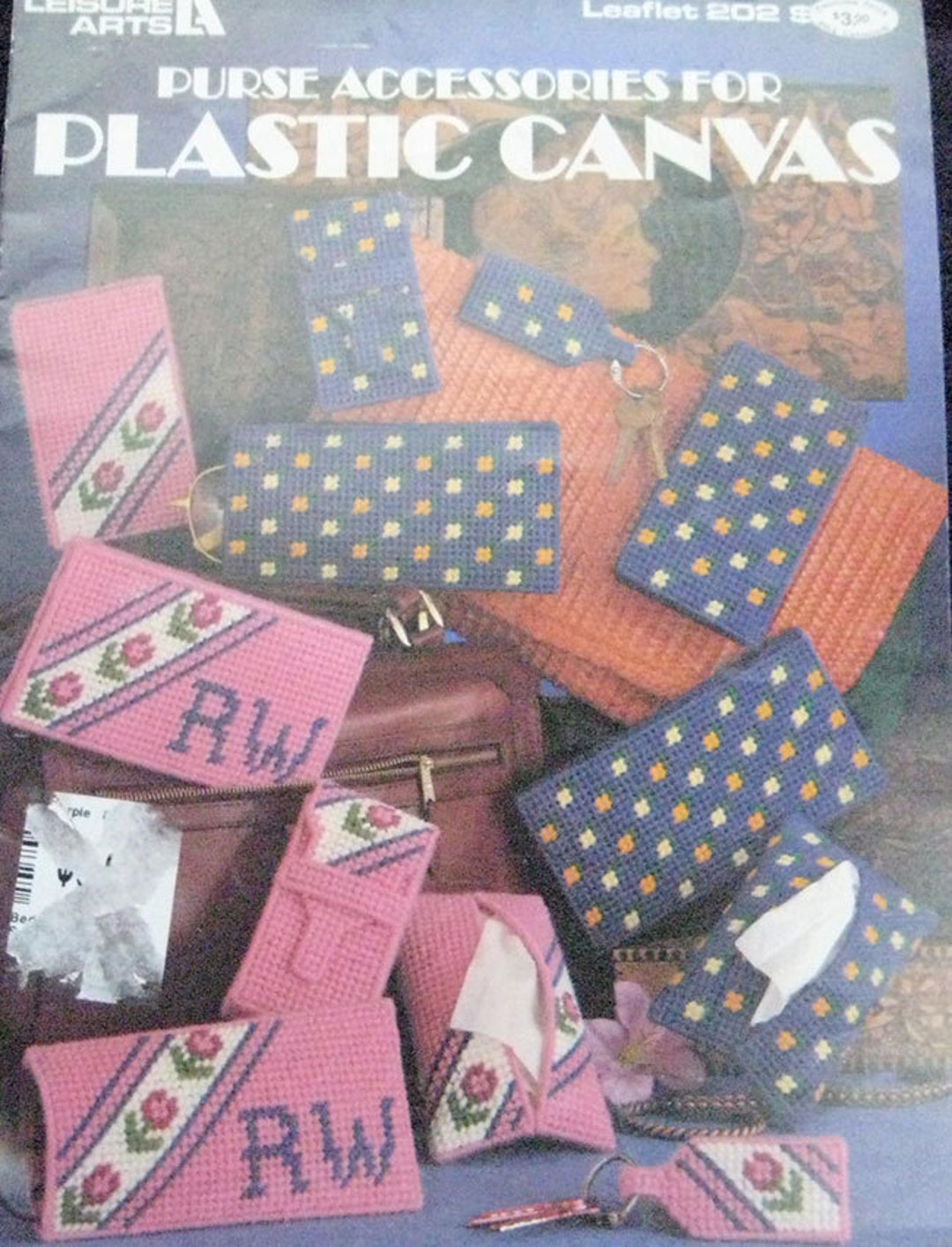 Plastic Canvas Purse Accessories Pattern Book Etsy