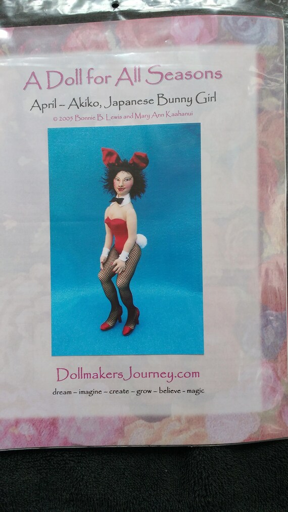 A Doll For All Seasons Doll Pattern by Dollmakers Journey Etsy