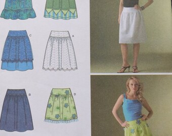 Simplicity Misses Skirt Pattern 4185