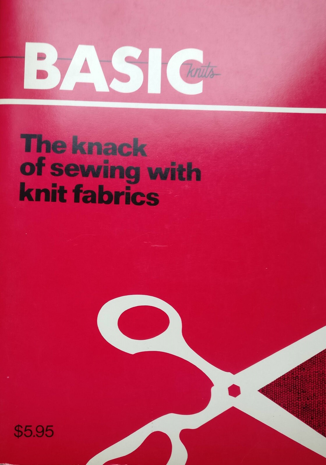 Basic Knits Fabric Sewing Book by Nancy Jefferson Etsy Norway