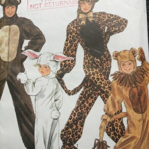 simplicity animal costume patterns