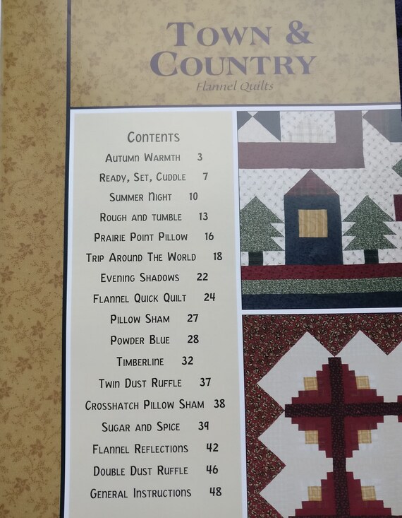 Prairie Town in Winter Quilt Pattern