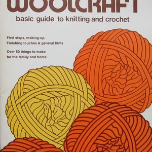 Patons Woolcraft Knitting Crochet Guide