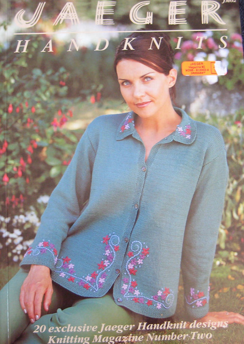 Jaeger Handknits Knitting Pattern Book JM02 - Etsy