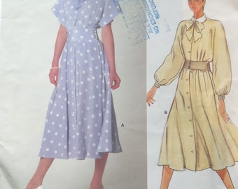 Vogue American Designer Dress Pattern Albert Nipon 1375
