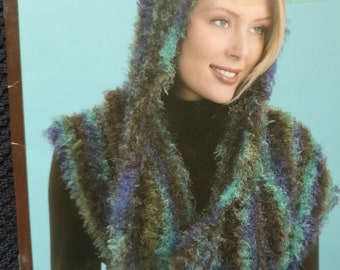 Patons Designer Series Fabulous Faux Fur Knitting Pattern Booklet