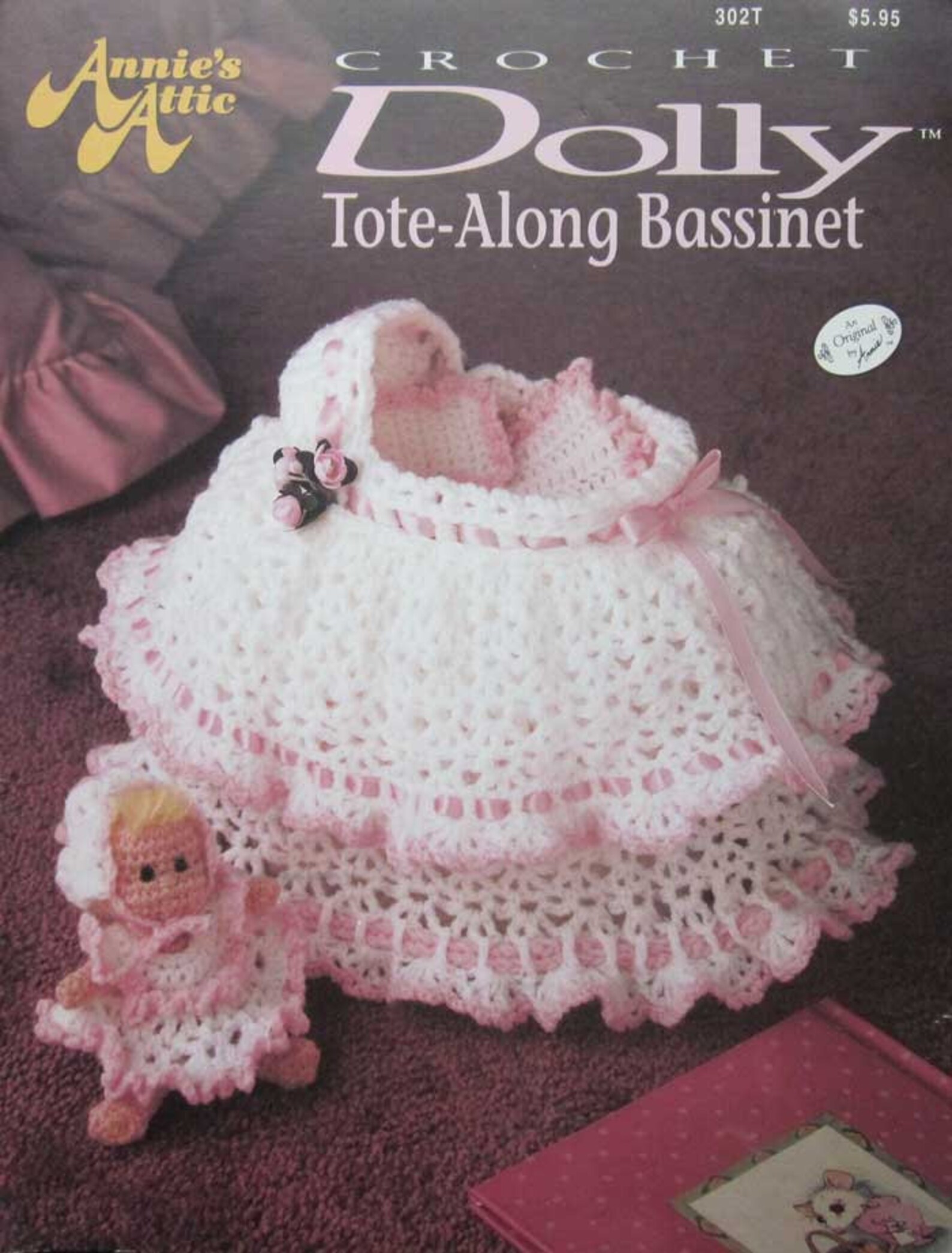 Annies Attic Crochet Dolly Pattern Book Etsy