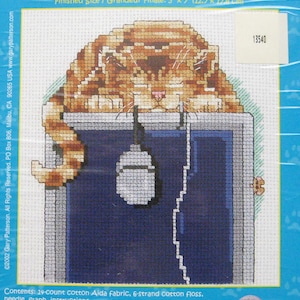 Janlynn The Mouser Counted Cross Stitch Kit