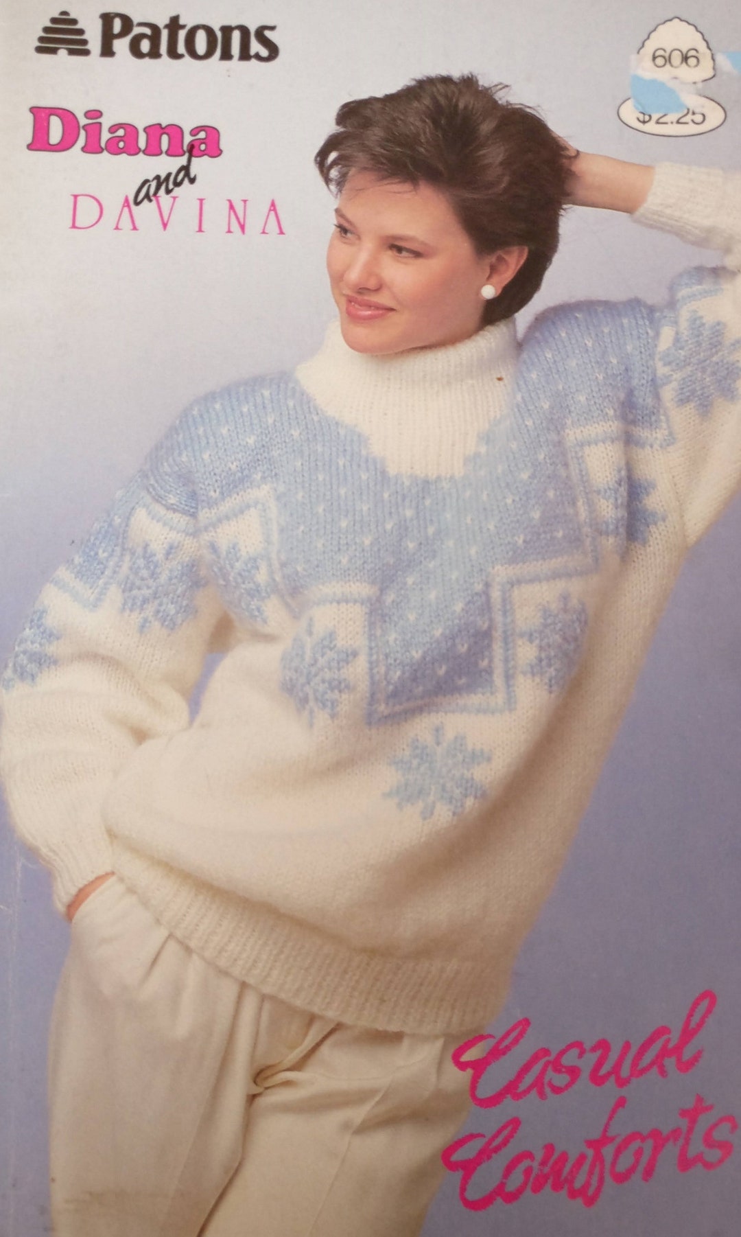 Vintage Patons Beehive Chill Chasers Knitting Pattern Book -  Canada