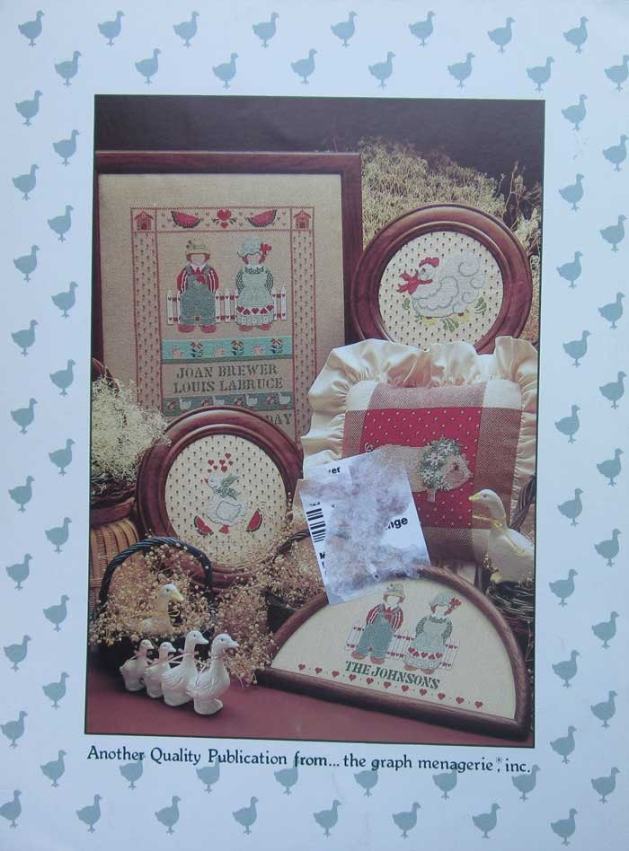 Country Cousins Cross Stitch Pattern Book by Gingerbread Folk - Etsy