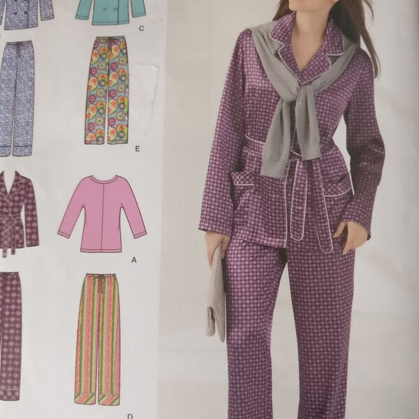 Simplicity Misses Pajamas Pattern 1762