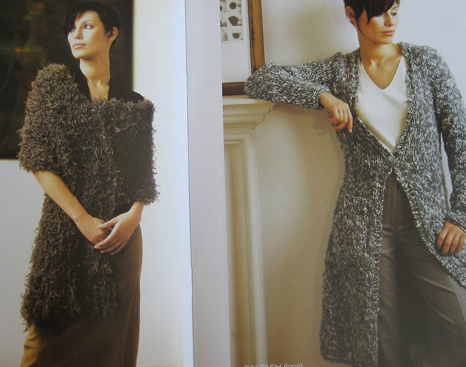 Jaeger Handknits Fleece Fur Collection Knitting Pattern Book - Etsy