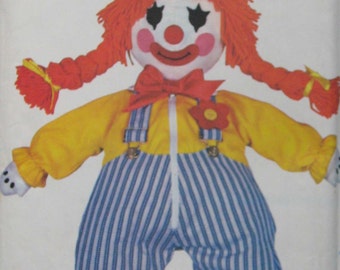 Butterick Pattern Raggedy Ann Doll