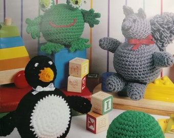 Roly Poly Toys To Crochet Pattern Book By Leisure Arts