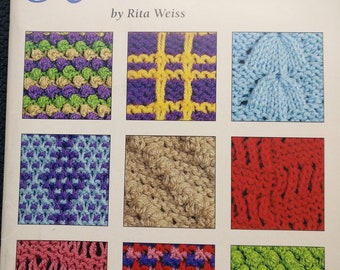 50 Fabulous Knit Garter Stitches Book by Rita Weiss