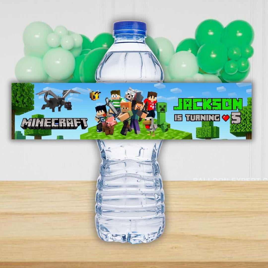 Printable Bottle Wrap