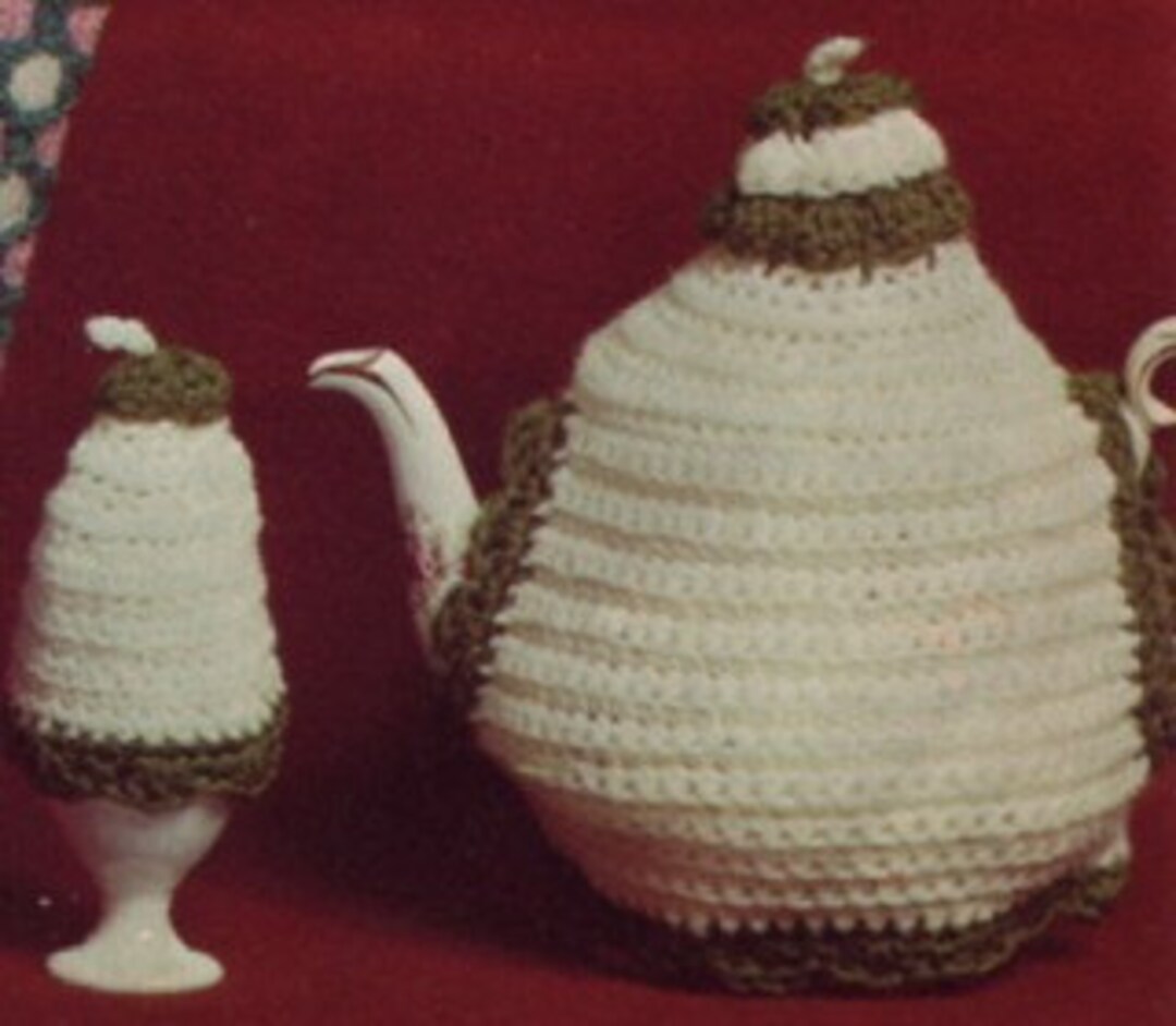 Vintage 1950's Easy Tea Cozy Crochet Pattern PDF - Etsy