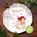 Christmas Eve Menu Template Printable Menu 2 Sizes Santa Claus ...