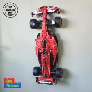 Wall Mount Bracket for LEGO Technic Ferrari SF-24 F1 Car 42207
