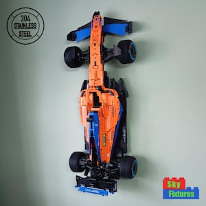 Wall Mount Bracket for LEGO Technic McLaren Formula 1 Race Car 42141