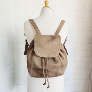 Vintage Leather Coach Backpack - Etsy