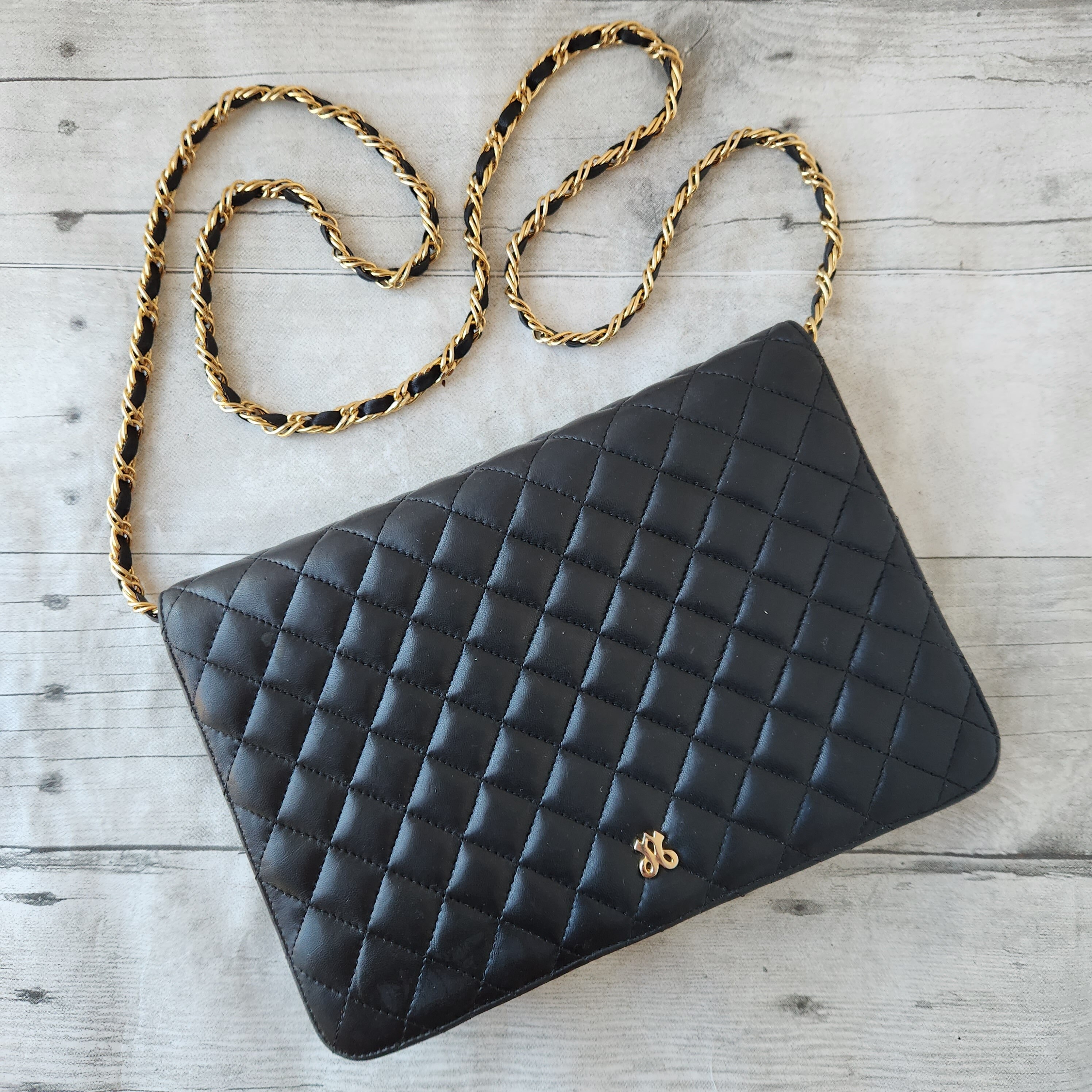 Vintage Jay Herbert New York Quilted Bag / Leather Crossbody  display picture 1