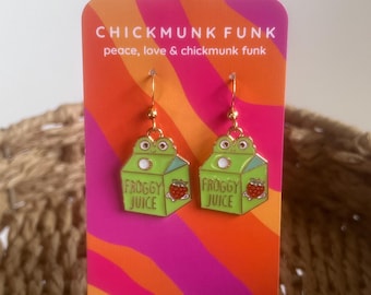 Frog Juice Earrings