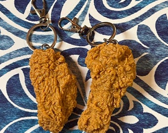 Fried Chicken Keychain