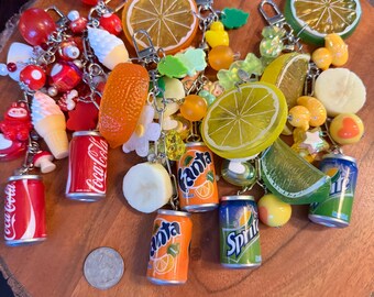 Large Colorful Soda Can Purse Charm