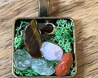 Fairy Garden at Night Necklace