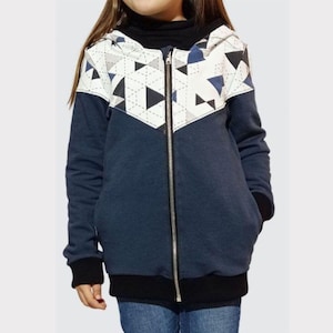 Eros Kids’ Jacket PDF Sewing Pattern | Sizes 3M-14Y | Digital Download