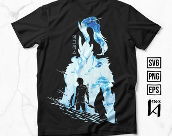 Anime Layered SVG, Anime Vector, Ready fo Print, It works for all Cricut, DTF, DTG, Sublimation and Screen Printing Techniques