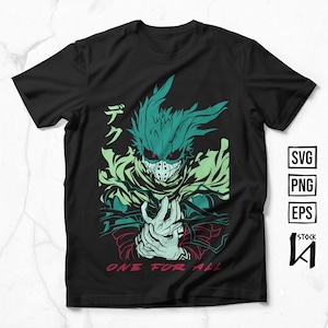 Anime Layered SVG, Anime Vector, Ready fo Print, It works for all Cricut, DTF, DTG, Sublimation and Screen Printing Techniques