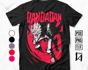 Anime simulated color , Anime DTF, Ready fo Print, It works for all Screen Printing , DTF, DTG, Sublimation Techniques