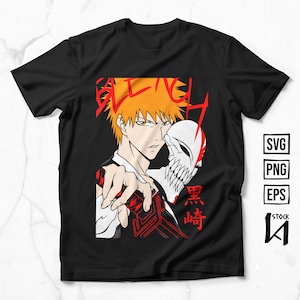 Anime Layered SVG, Anime Vector, Ready fo Print, It works for all Cricut, DTF, DTG, Sublimation and Screen Printing Techniques