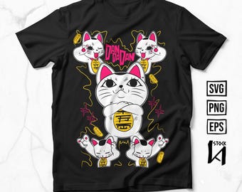 Anime Layered SVG, Anime Vector, Ready fo Print, It works for all Cricut, DTF, DTG, Sublimation and Screen Printing Techniques
