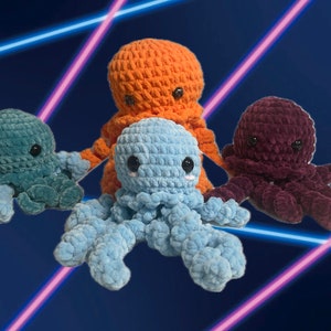 Jellyfish crochet plushie amigurumi