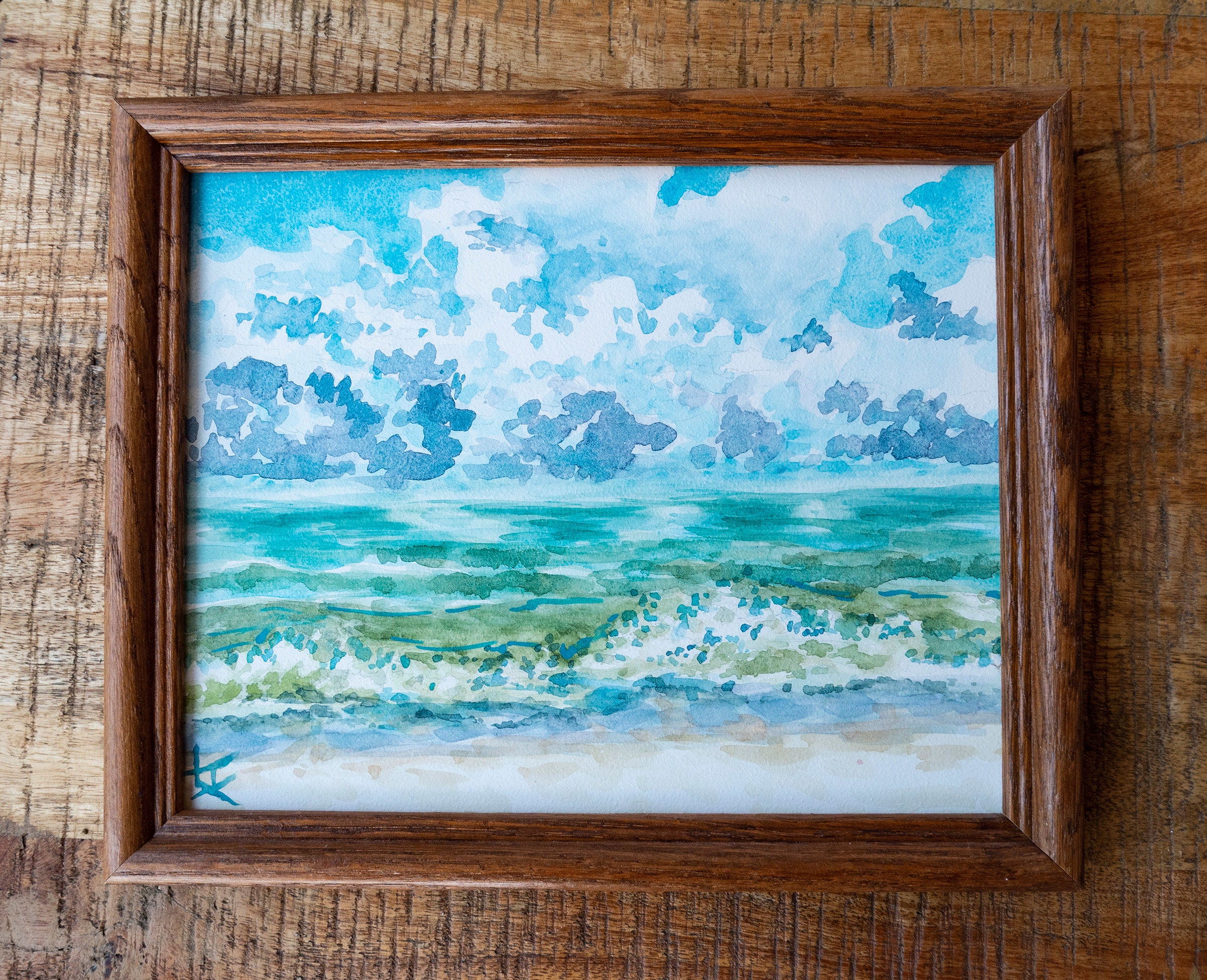 絵画 Where The Sky Meets The Sea Where Sea Meets Sky | Walter Anderson MoA