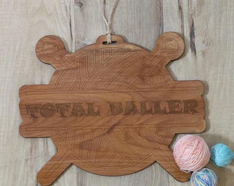 Total Baller Wall Hanging