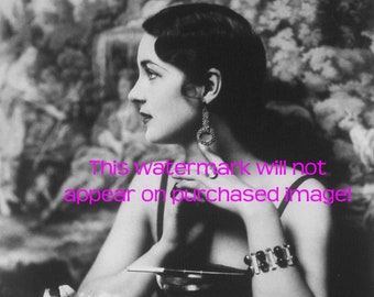 GLAMOROUS FLAPPER Vintage Photo Reprint