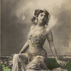 Carte Postale Photo Ancienne – Danse De Salon 1910, Couple De Danseurs, Tirage Original